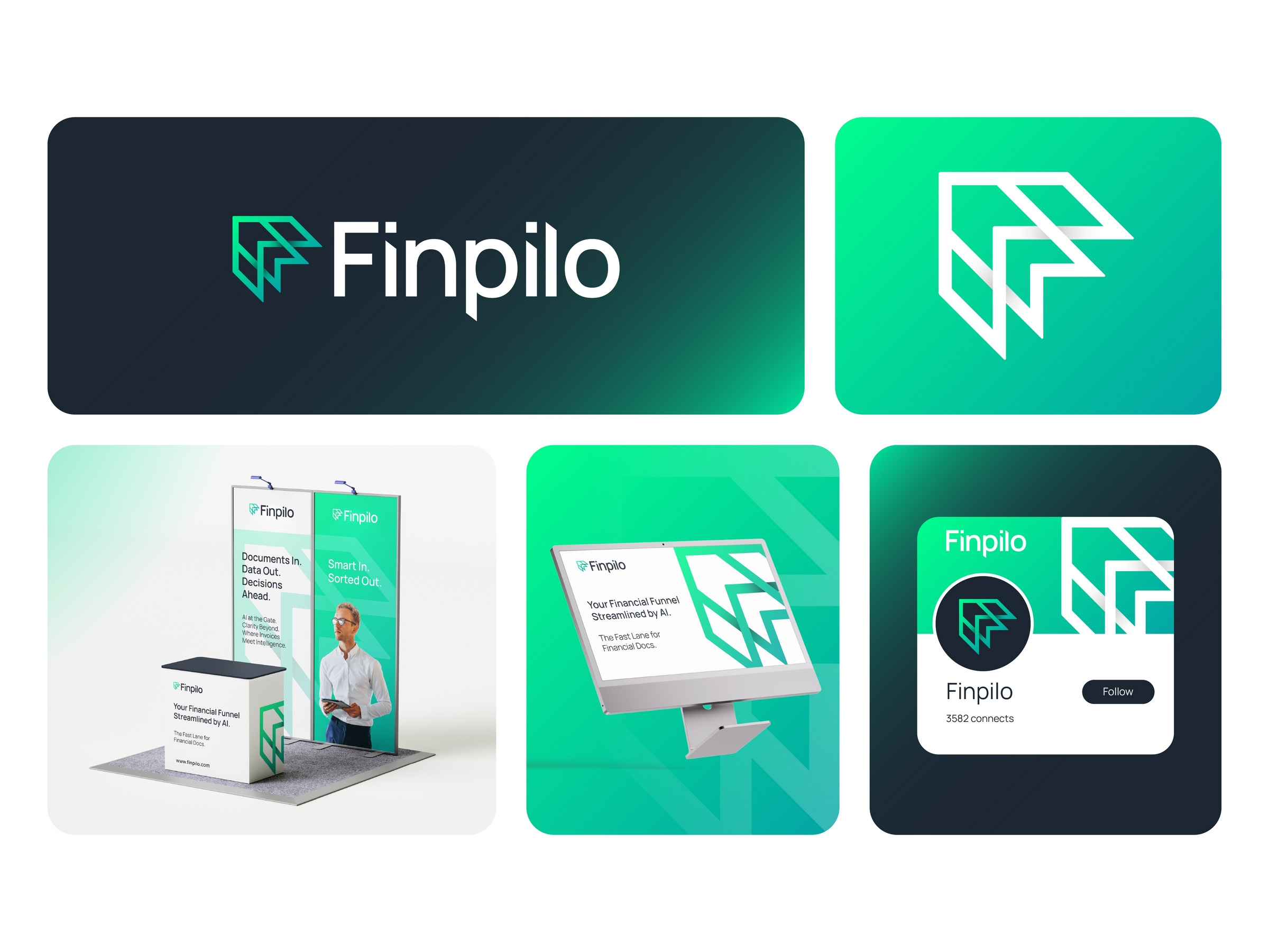 Finpilo - Fintech AI SAAS Branding