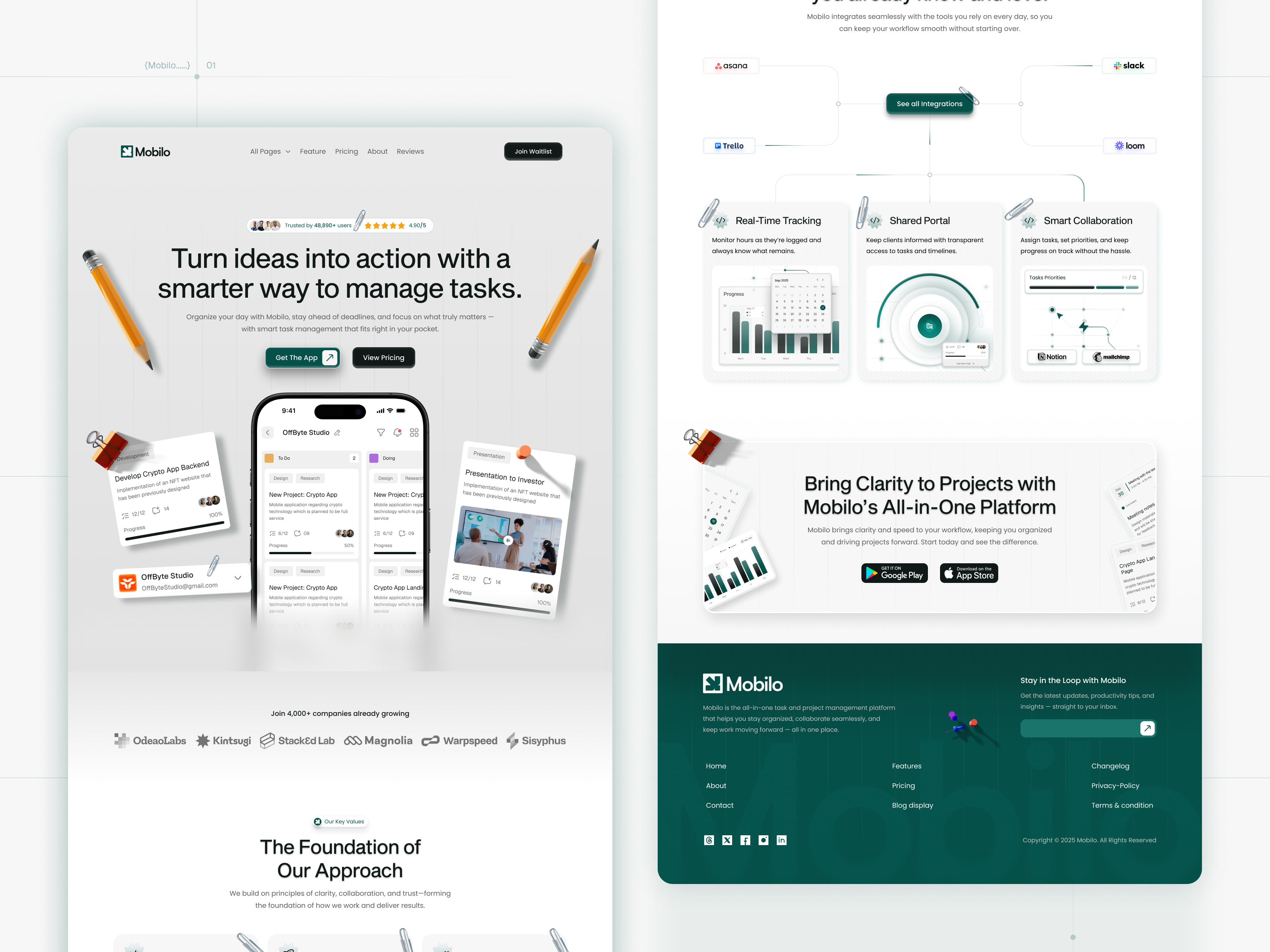 Example of Framer Website Design & Development