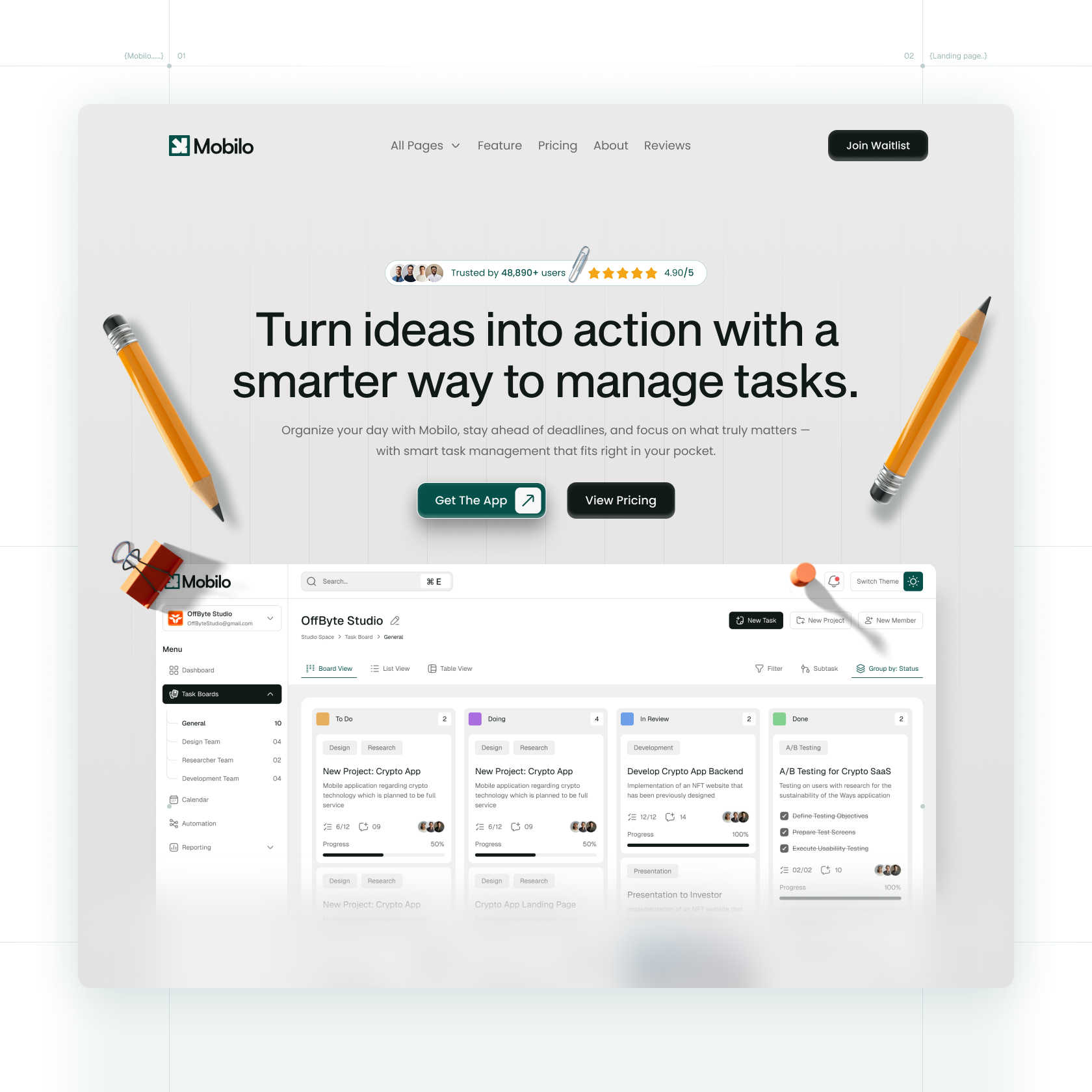 Example of Framer Website Design & Development