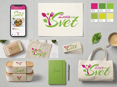 Svet | Eco-Friendly Healthy Food Branding boutique eco friendly food branding fresh garden green health healthy food identity illustration kitchen logo design natural organic packaging stationery sustainability tote bag vegetable wellness