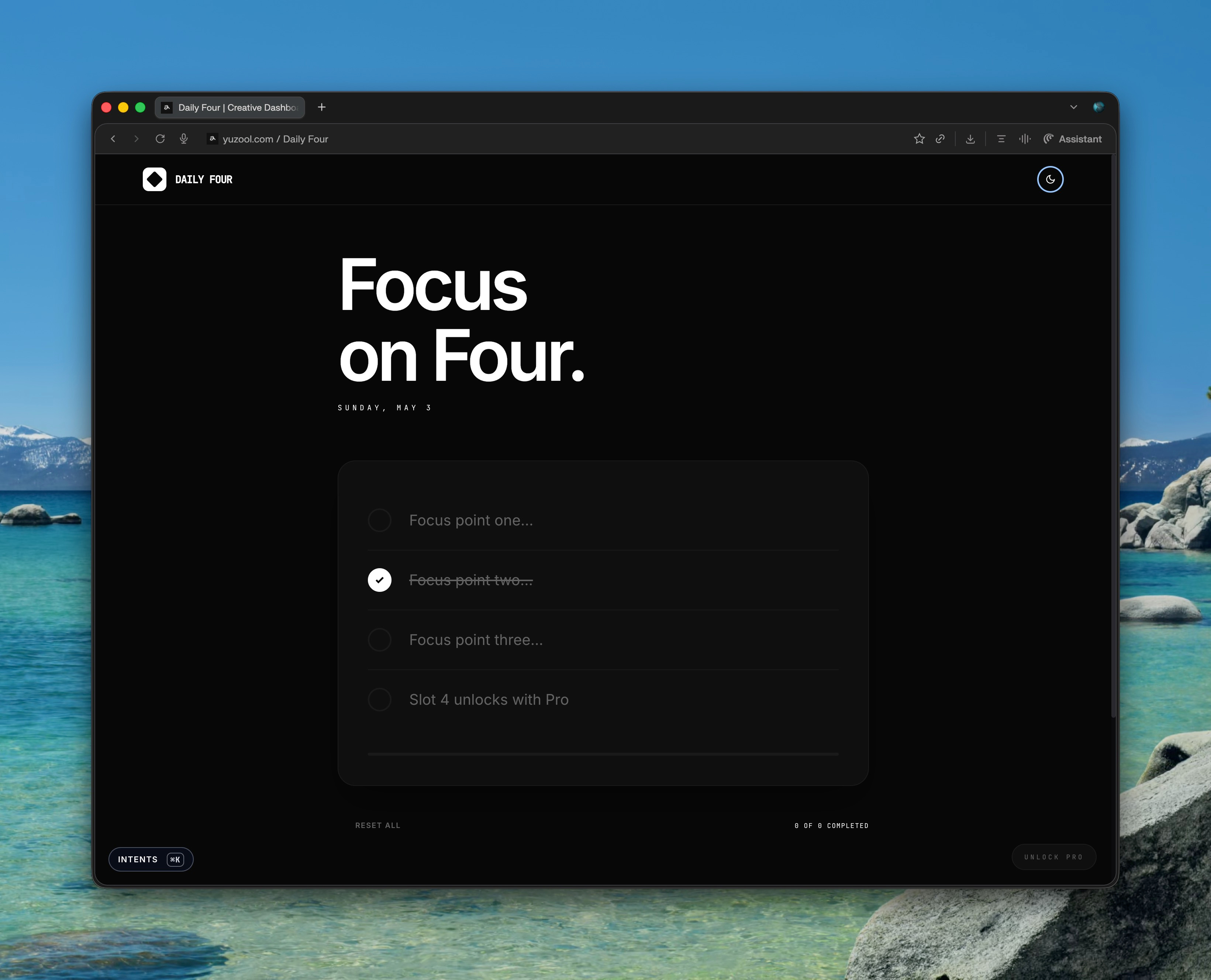 Example of Design Trial Run