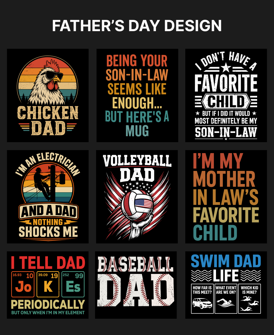 Example of Bulk T Shirt Design | Fast & Print Ready