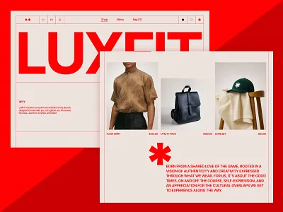 Modern Fashion Website Design branding category clothing brand ecommerce fashion fashion brand fashion ui fashion website landing page man fashion modern product shopify shopping ui design uiux ux web design website