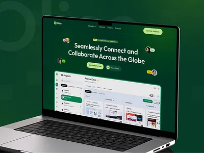 SaaS & Startup Landing Page Design app showcase business website clean layout cloud software conversion focused digital product growth startup landing page marketing page minimal design modern design product launch responsive design saas software startup tech startup ui design ux design web app