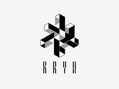 3D Logo Design | Optical Illusion Geometric logo design 3d 3d abstract logo design 3d design 3d logo architecture logo branding complex logo design design geometric logo