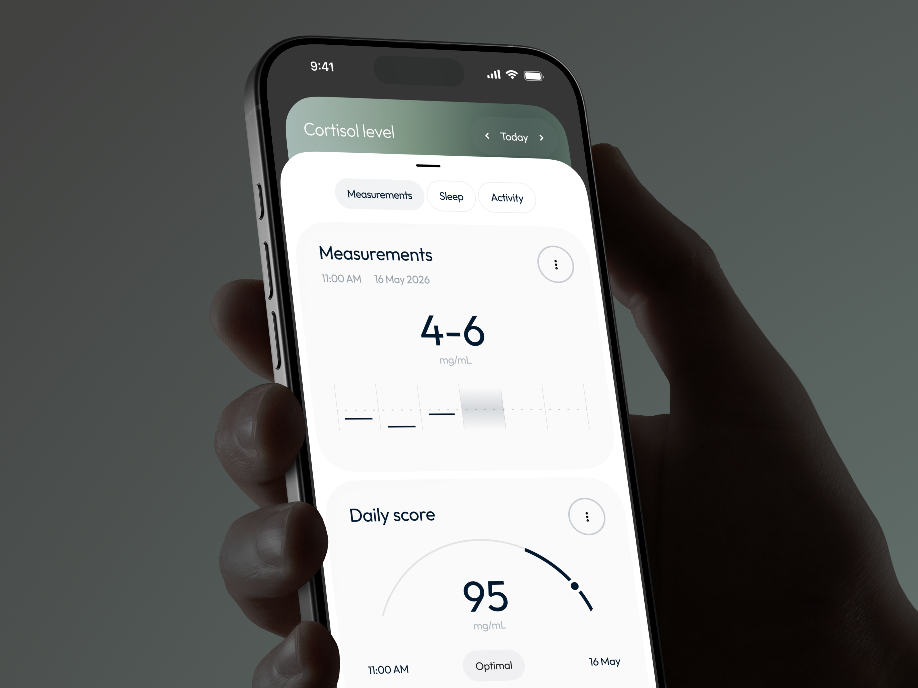 Eli App – Health Tracking App UI Mobile ai app app design b2b business crm dashboard design health healthcare interface mobile mobile design product saas software ui ui design ux ux design