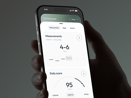 Eli App – Health Tracking App UI Mobile