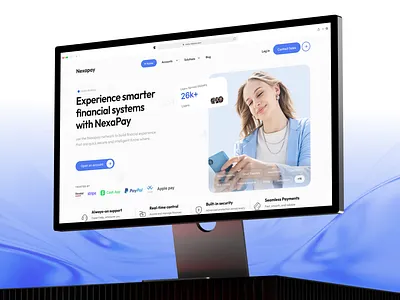 Finance Website UI Design ai investment platform ai wealth management website banking website digital banking finance website finance website design financial website fintech website home page landing page modern money management private banking service website ui design ui ux design wealth management platform web design website design