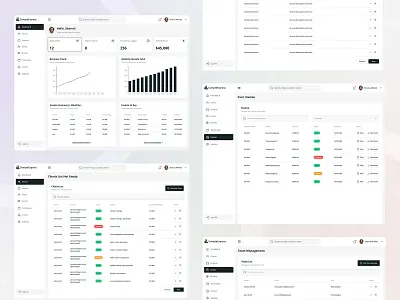 CompteExpress - CRM Dashboard Design admin analytics crm crm app crm dashboard crm software crm web customer management dashboard data visualization minimal product design reports saas saas dashboard saas product saas website sals analytics system management