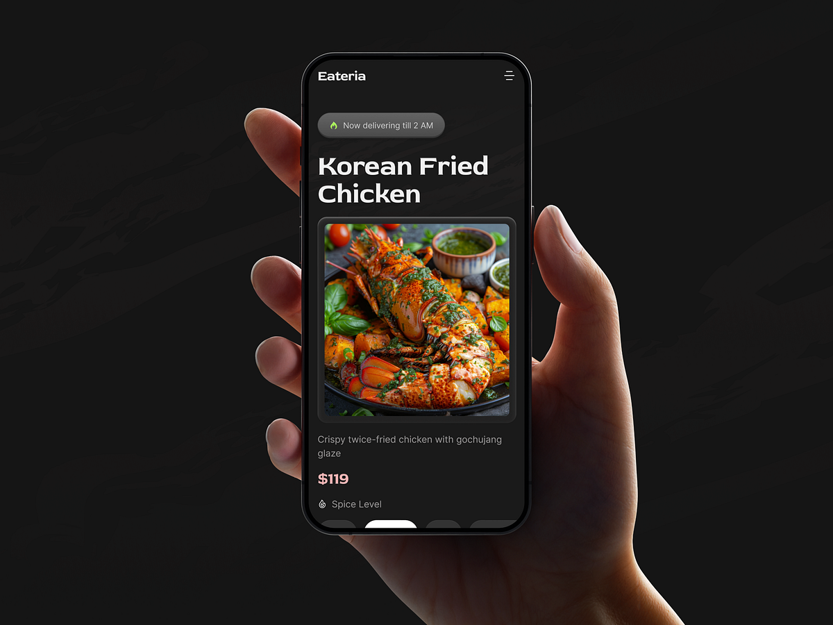 Eateria - Responsive Website Experience