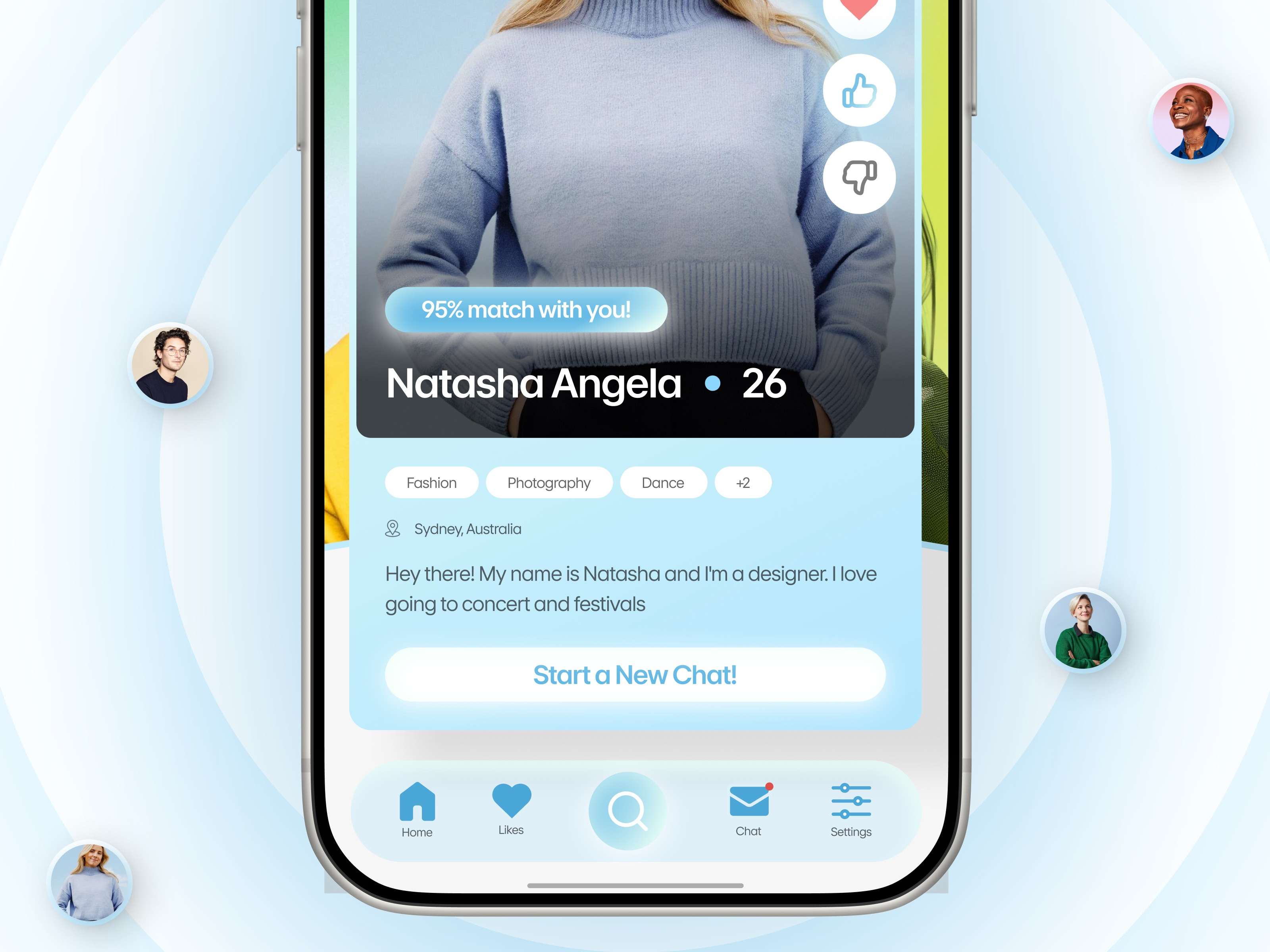 Example of UI/UX Focused Mobile App Design