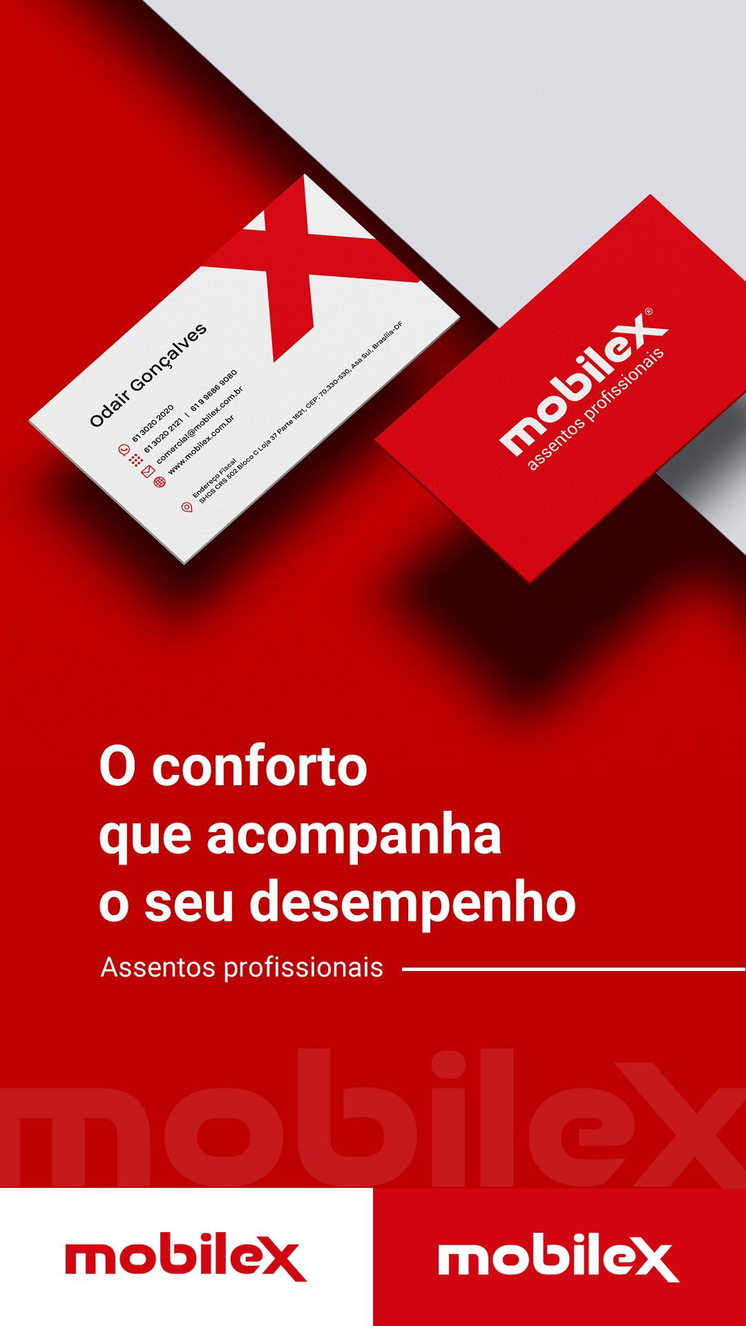 Criação de logomarca para a Mobilex branding business card design logo logomarca logotipo marca