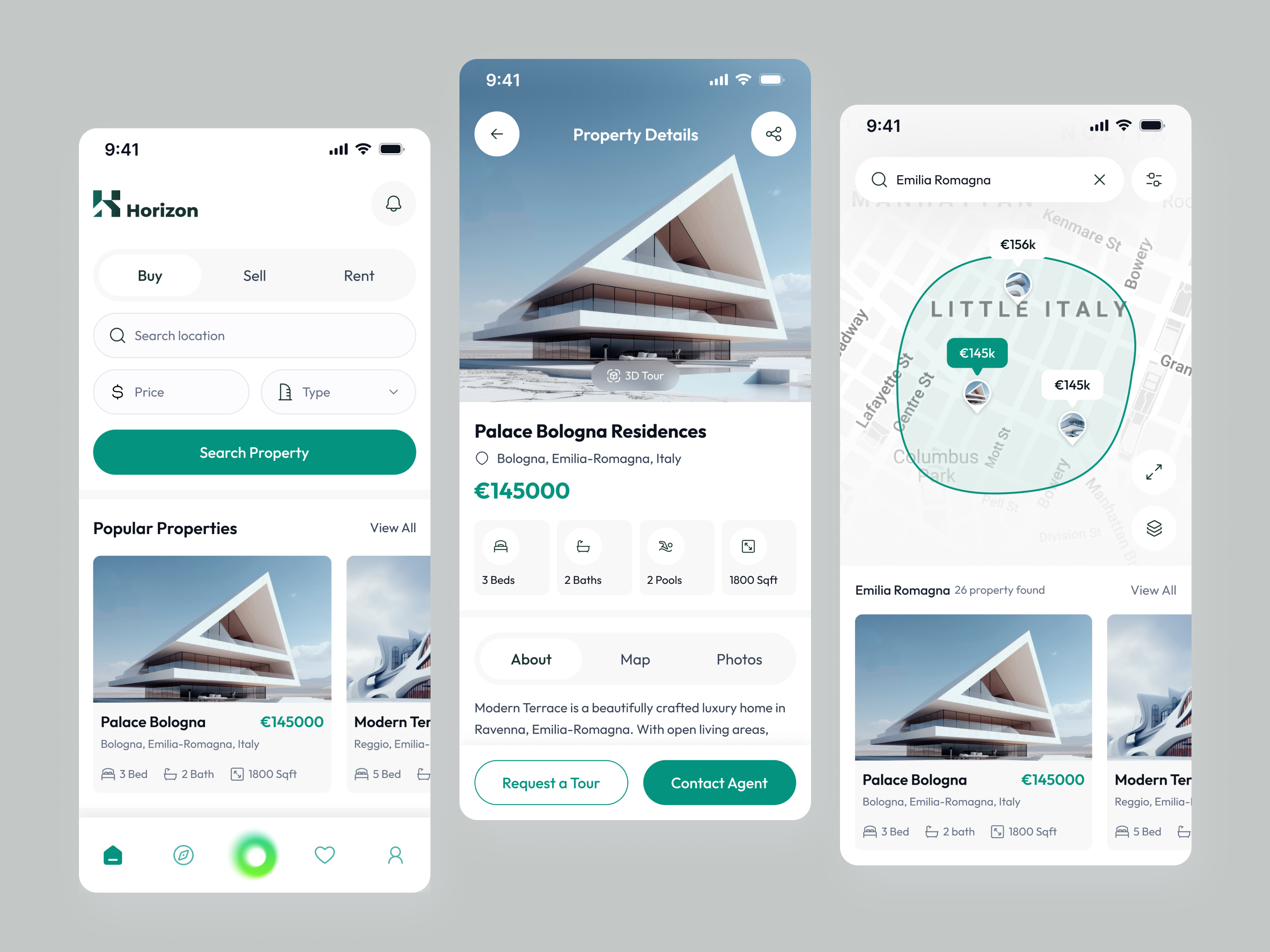 Example of Mobile App UX/UI Design