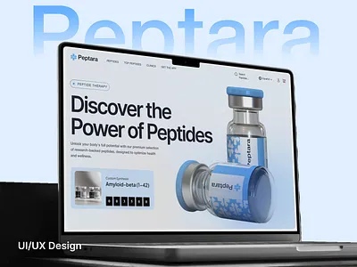 Peptara — Conversion-Focused Peptide Ecommerce Design biotech website ecommerce design ecommerce ux health ecommerce health ui design landing page ui medical website mobile ecommerce online store ui peptara website peptide website pharma website product page ui shopify website supplement store vitamin website wellness website woocommerce store wordpress store