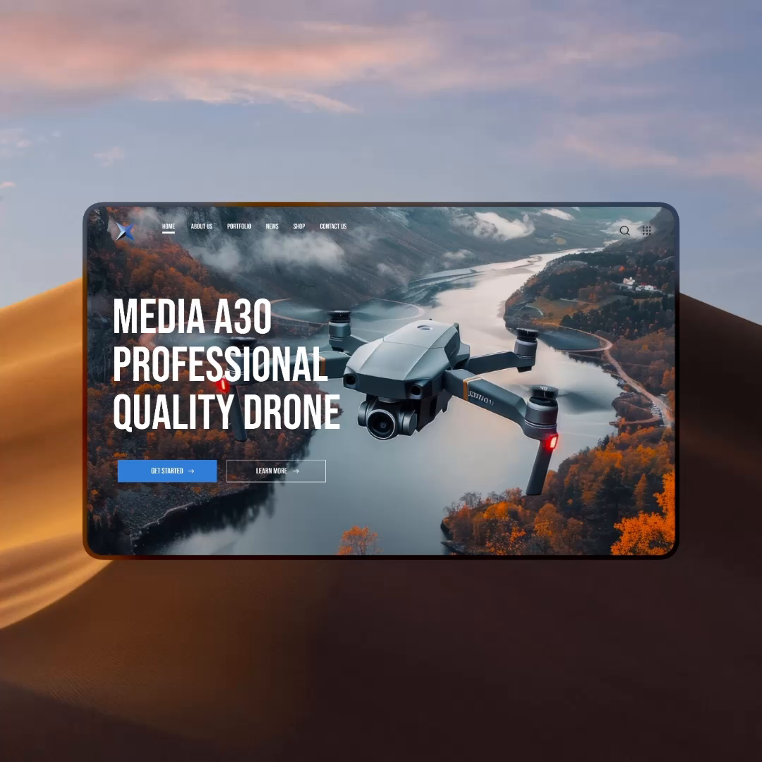 Example of Landing Page Design