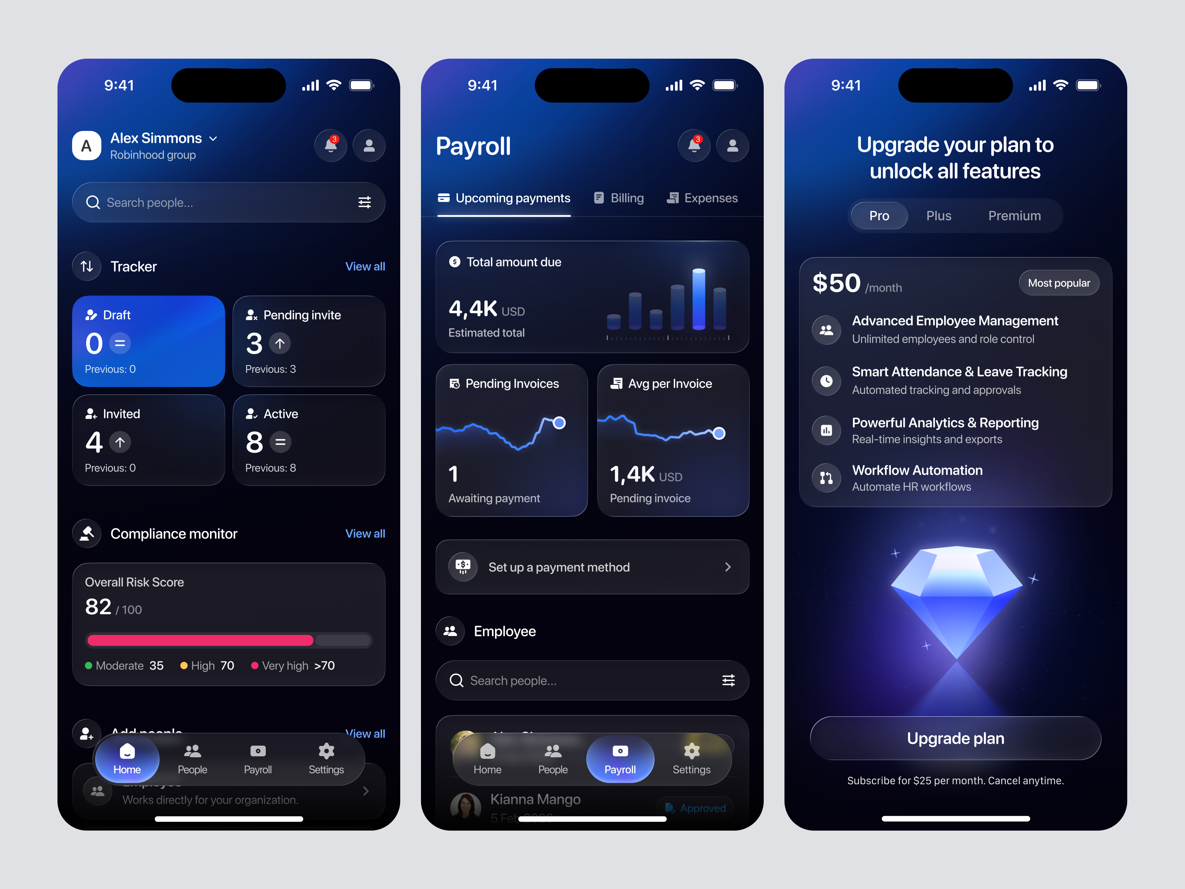 Example of Monthly Contract (All Services)