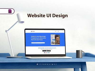 Website UI Design brand design brand identity branding branding design design graphic design illustration logo ui vector