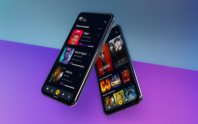 Cinema. 3d app design app ui design cinema app design graphic design mobile app mockup movie app streaming app ui ux watch movie