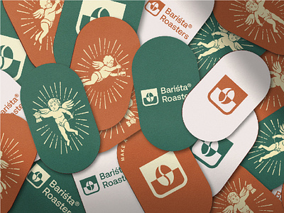 Bariśta Roasters branddesign brandidentity branding business card design coffeebrand design designfreke illustration logo vector