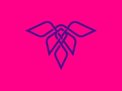 Abstract Insect Logo | Geometric Bee Mark abstract logo animal logo bee logo brand identity branding clean design futuristic logo geometric logo insect logo line logo logo logodesign minimal logo modern logo monogram nature logo organic design outline logo symmetry tech logo