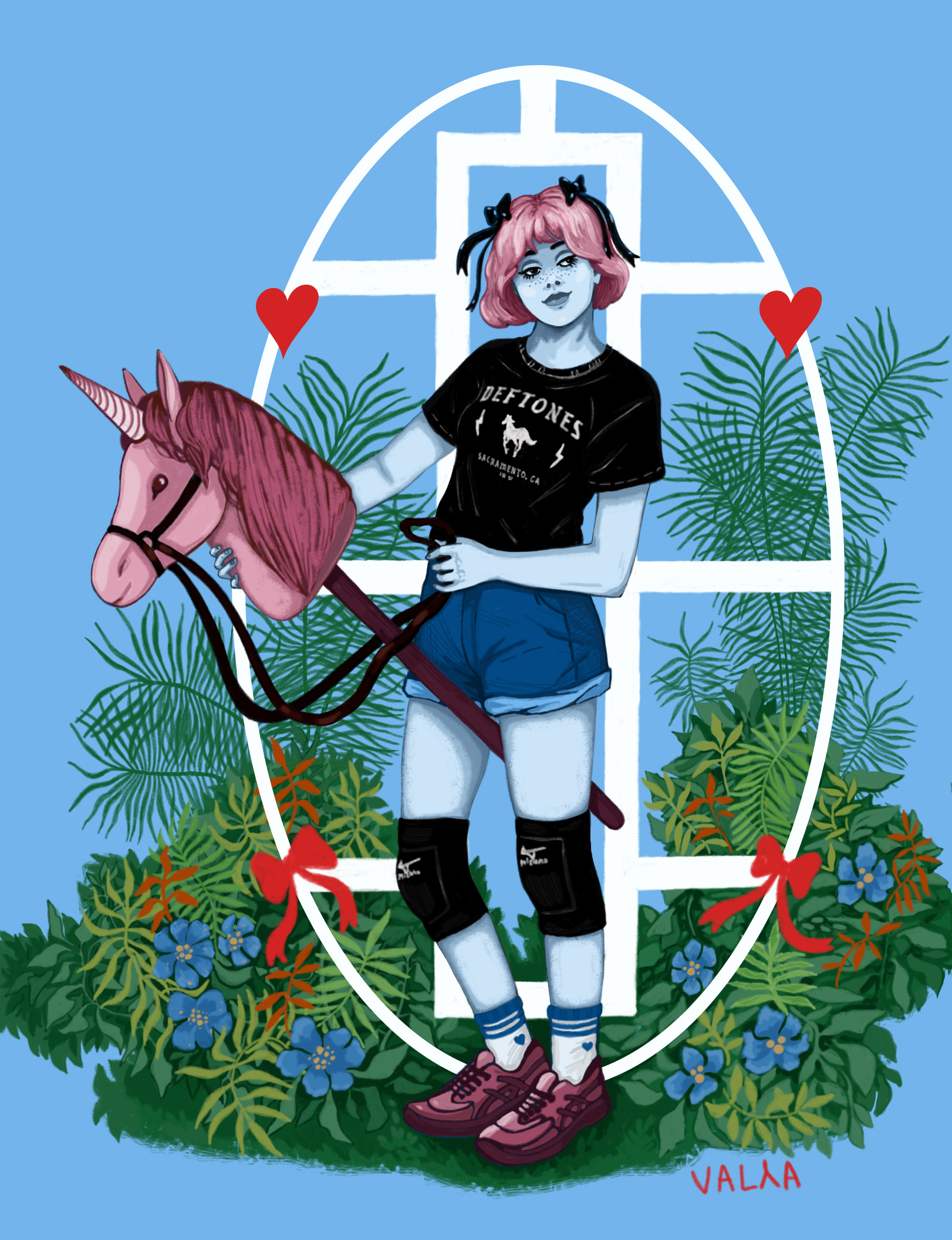 cxz adobephotoshop artwork digital art drawing girl horse illustration