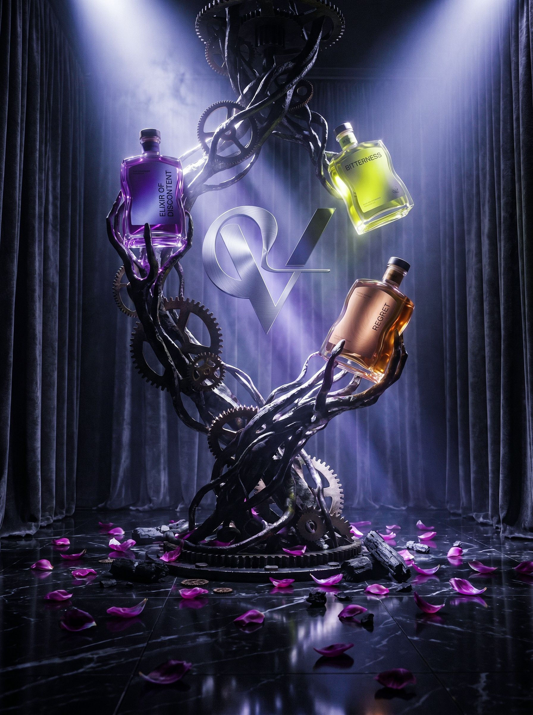 AVERSE | Averse to Everything. Even Joy. by Up-Brands™ averse brand identity dark design emotional olfaction experience design fragrance branding gothic minimalism lifestyle literary luxury luxury branding modern fragrance modern luxury packaging design retail design sorrow craft visual identity 品牌 时尚 零售 高端