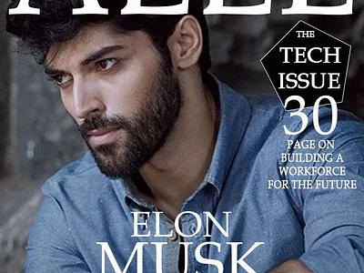 ALLE Magazine Cover branding design graphic design magazine cover design photoshop