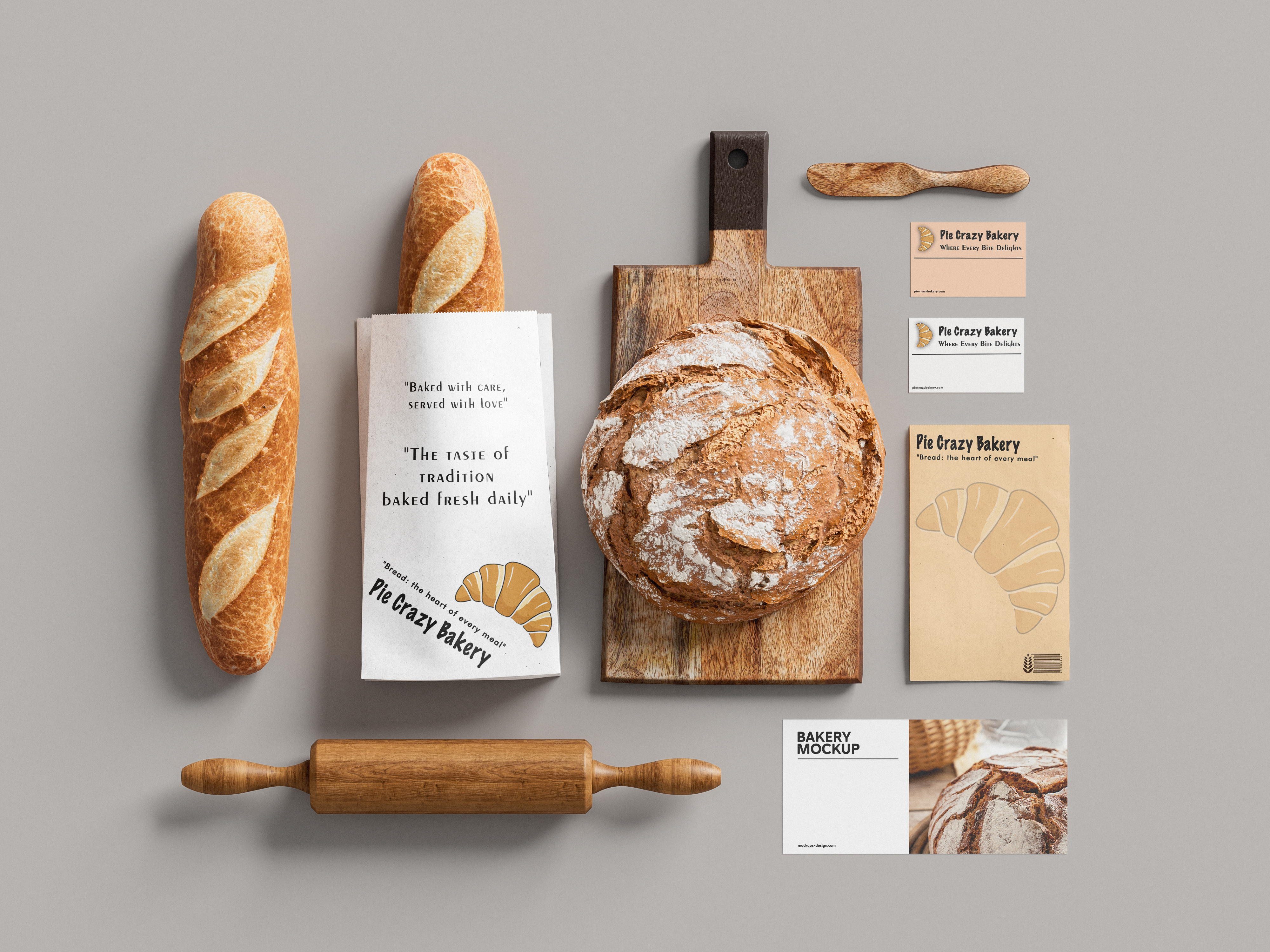 Pie Crazy Bakery Brand Identity Design brand identity branding design graphic design illustrator logo photoshop typography vector