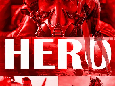 HERO (Book Cover Illustration) illustration