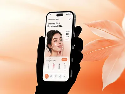 AI-Powered Skincare Tracker App UI/UX 📱✨ ai skincare beauty tech branding dashboarddesign design figma health dashboard illustration mobile health app mobile interface productdesign routine tracker self care app skincare app ui ui uiux userexperience ux design webapp wellness app