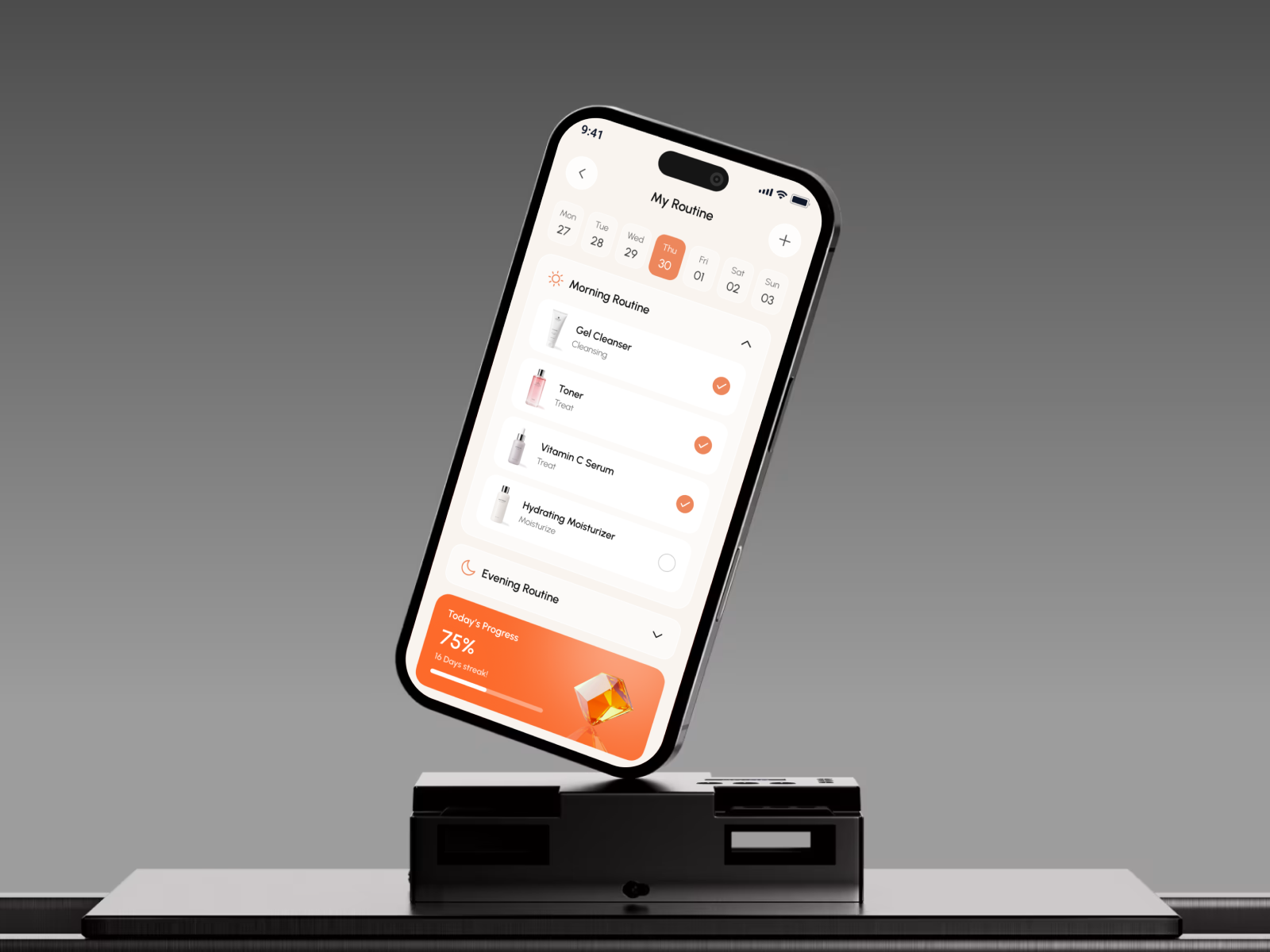 Example of Mobile App Design For Saa S & Startups