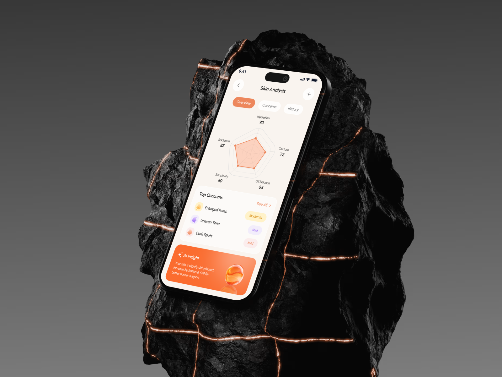 Example of Mobile App Design For Saa S & Startups