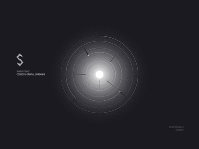 Orbital Shadows - Collection of Cosmos / Minimotions animation circle cosmos dark design grain illustration minimal motion graphics orbit planets solar system space sphere