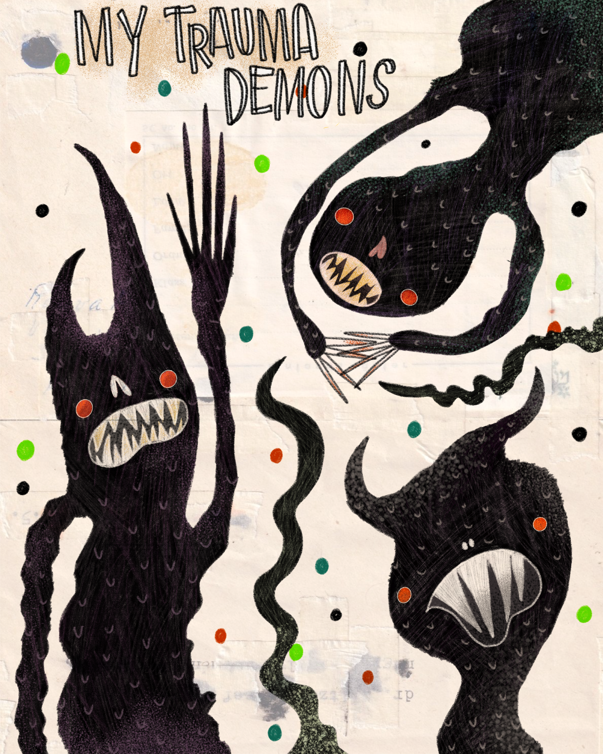 "my trauma demons"