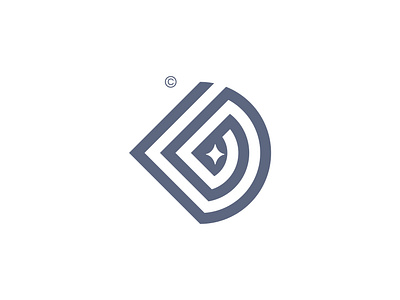 Diamond + eye branding design diamond eye graphic design logo mark vector