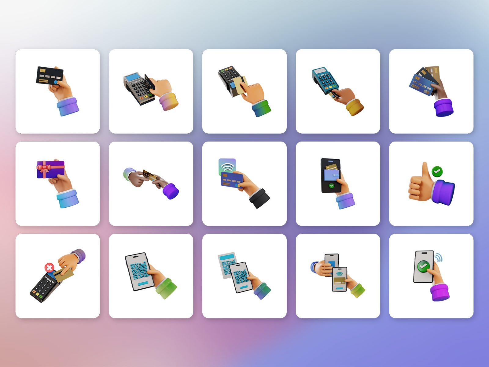 3D Hand Gestures for Payment