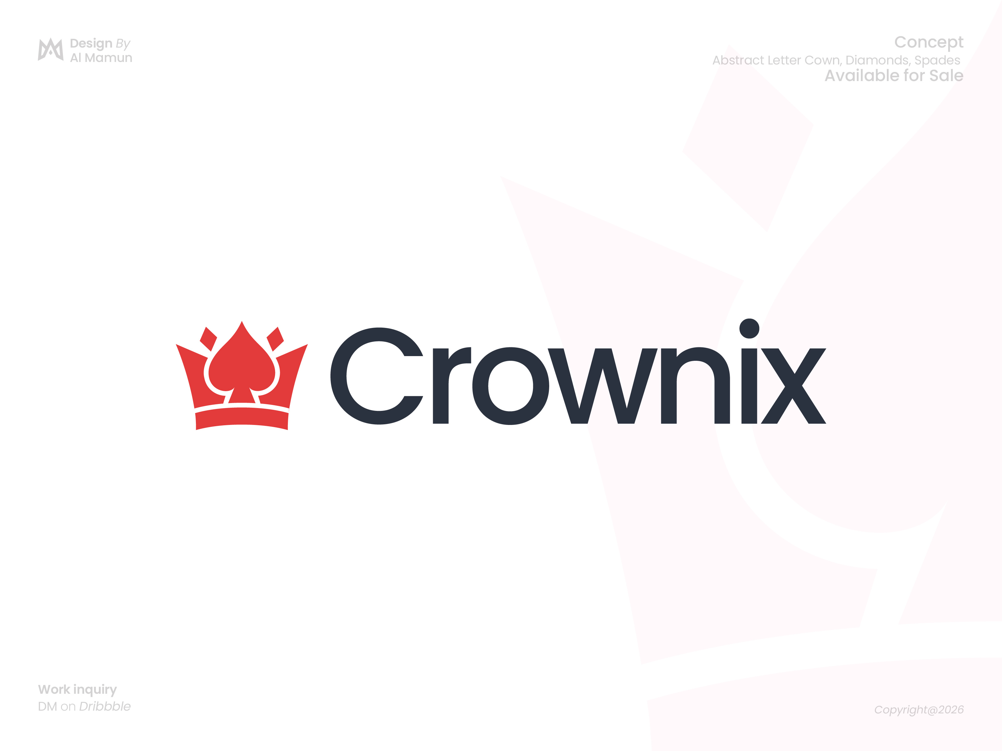 Crownix Logo Design | Luxury Casino & Betting Brand Identity abstract logo betting logo brand identity card game branding casino logo crown logo esports betting fintech gaming gambling brand gaming logo geometric logo gold black logo logo mark luxury logo minimal logo modern logo poker logo premium logo design royal brand identity spade logo