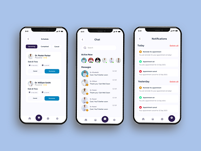 Health Mobile App Design app design branding design figma expert health app design landing page design prototype design saas health apa design ui ux ux design