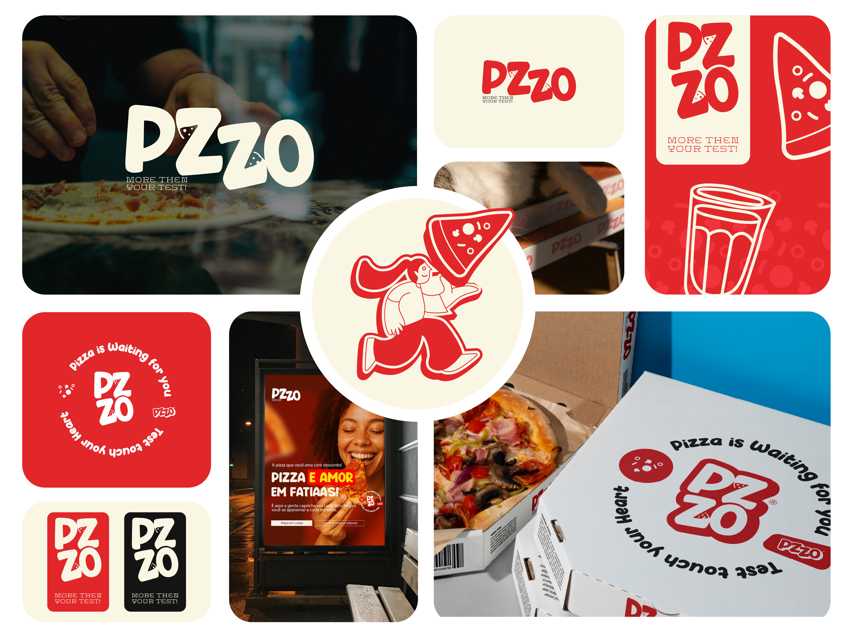 PZZO - Pizza Logo and Visual Identity Design brand guidelines brand identity brand system branding creative wisdom design fast food branding fast food logo food branding illustration logo design logo mark logotype packing design pizza branding pizza logo ui visual identity