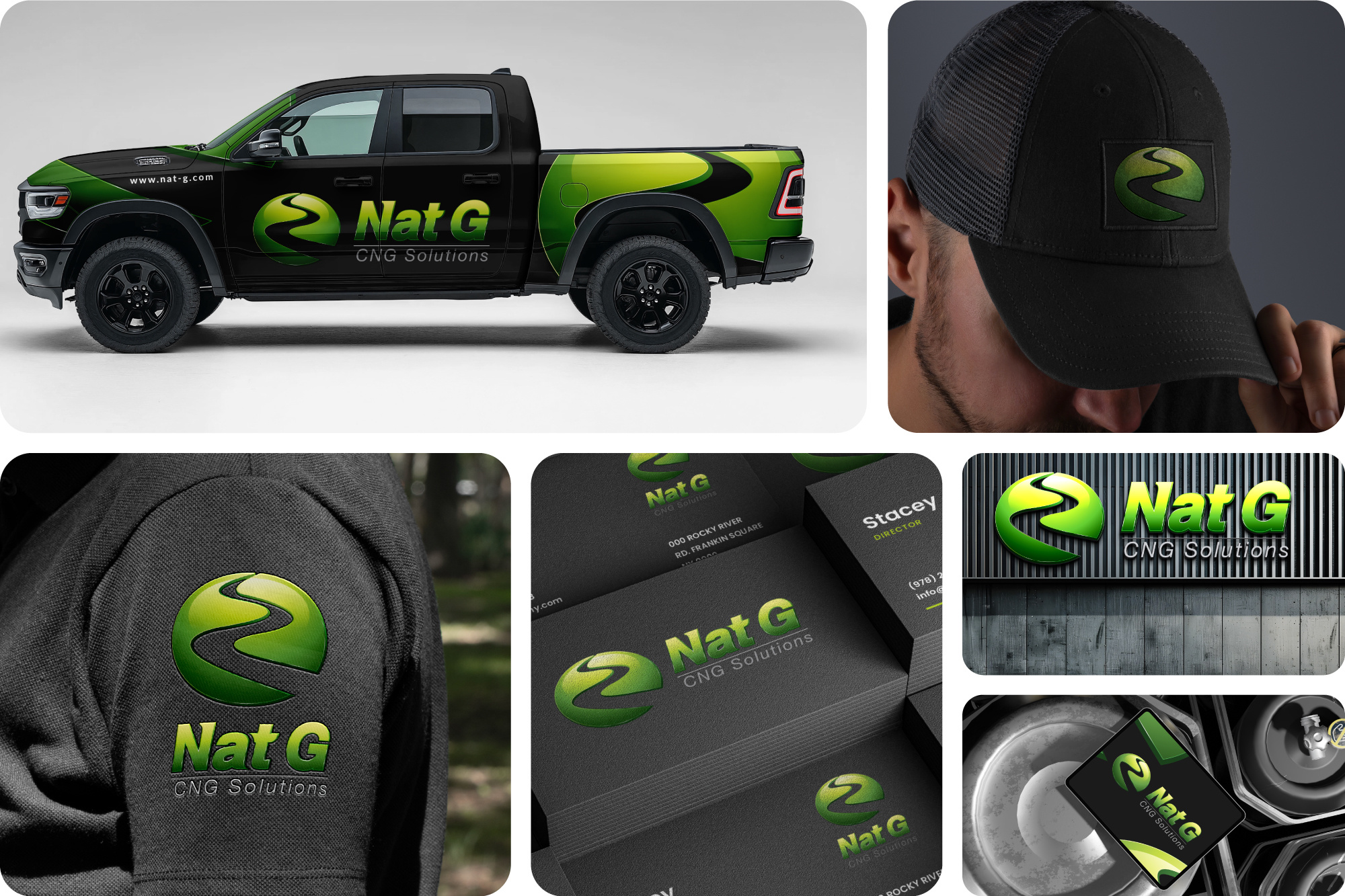 Example of Modern Energy & Industrial Brand Identity