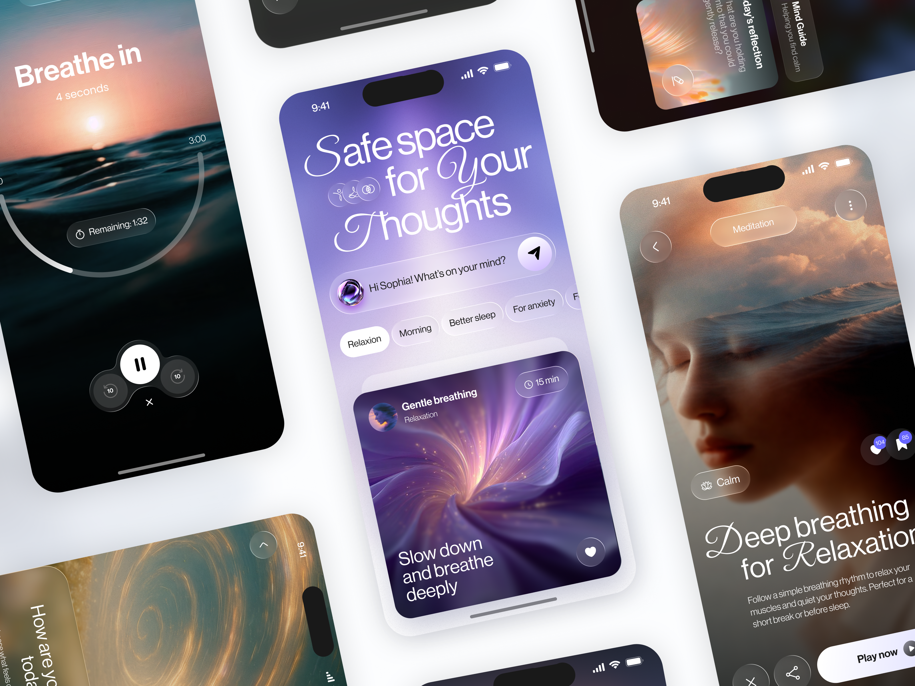 Example of Healthcare Mobile App UI UX Design