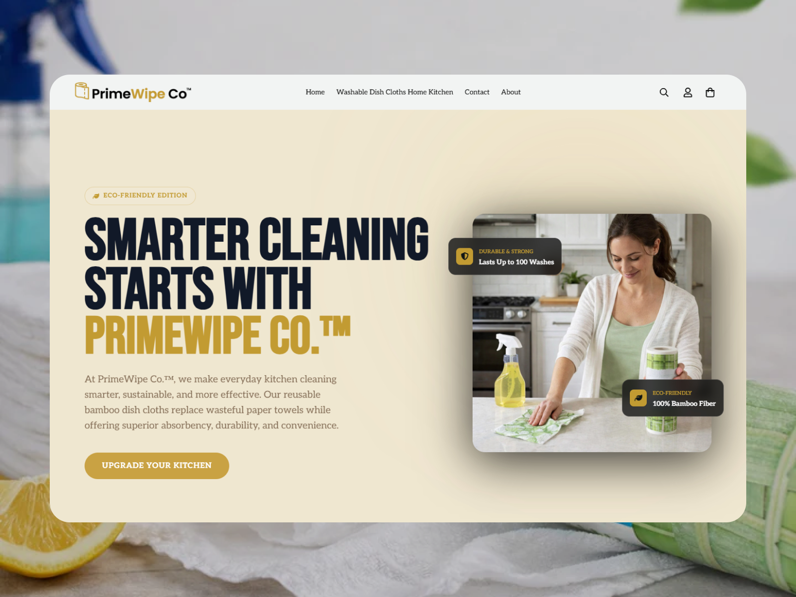 PrimeWipe CRO Shopify Store UX cleaning ecommerce conversion design conversion funnel d2c ecommerce brand digital storefront ecommerce branding ecommerce growth ecommerce ui design household products interface ux online store ux performance design product funnel design product marketing ui sales focused design shopify customization shopify specialist shopify ux design store optimization website optimization