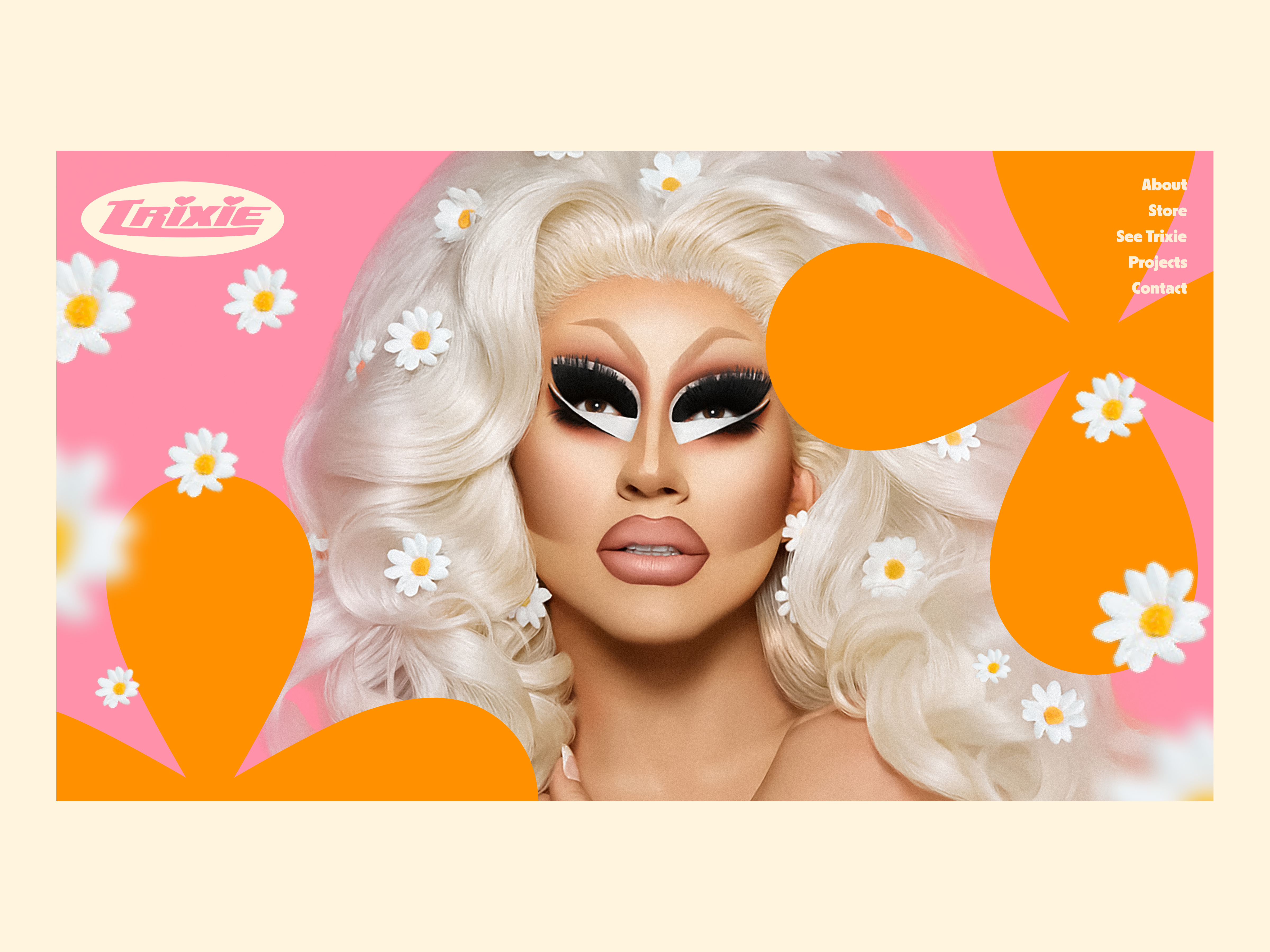 TRIXIE MATTEL Website 3d animation branding design development graphic design illustration logo motion graphics ui ux vector