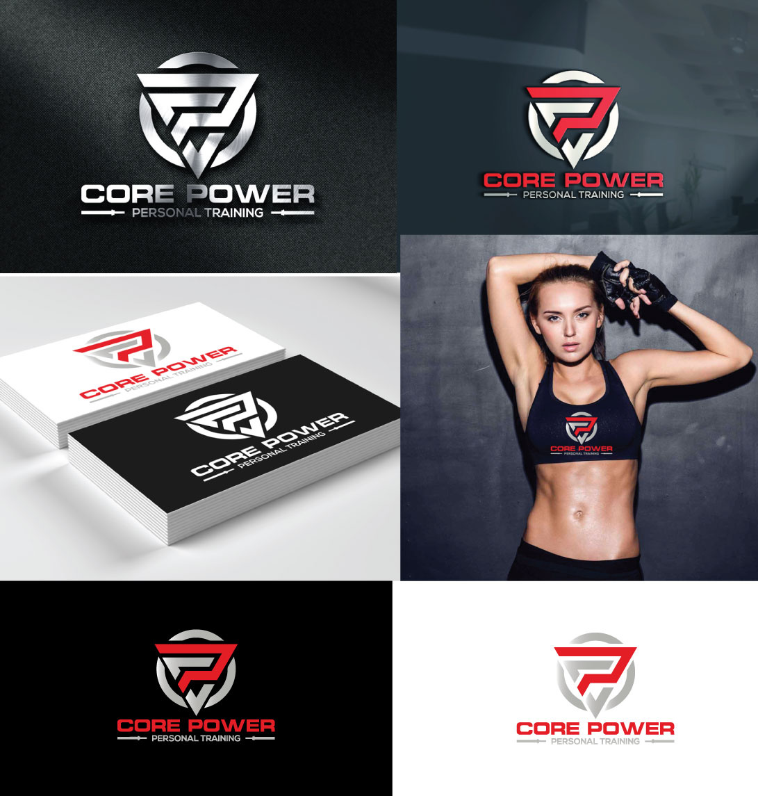 Core Power – Personal Training Logo Presentation athletic branding bold design brand identity business branding creative logo fitness branding fitness logo graphic design gym branding gym logo health fitness logo design logo presentation logo showcase minimal logo modern logo personal training sports branding strong branding typography logo