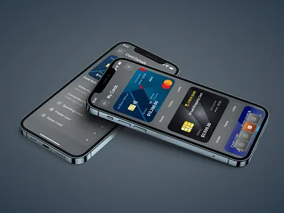 NeoBank – Card Management Mobile App UI app design app ui banking app card ui clean ui credit card debit card finance app fintech fintech app minimal ui mobile app mobile ui modern ui neobank product design ui design uiux user interface ux design