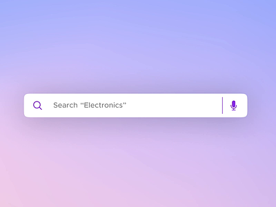 Animated Search Bar for an e-commerce app. amazon animation dailyui e commerce flipkart interaction interfacedesign micro interaction motion graphics search search bar ui