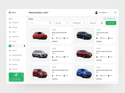 Online Taxi Booking Dashboard Design (Cab Booking) admin pannel adobe xd cab booking app cars module dashboard design dispatcher figma graphic design hire me landing page mobile app taxi booking app ui ux web app web application web application design web design website