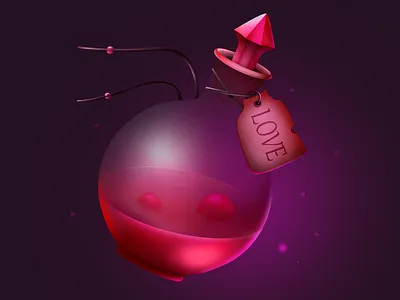 Game icon bottle elixir game game icon gameicon glass icon illustration potion