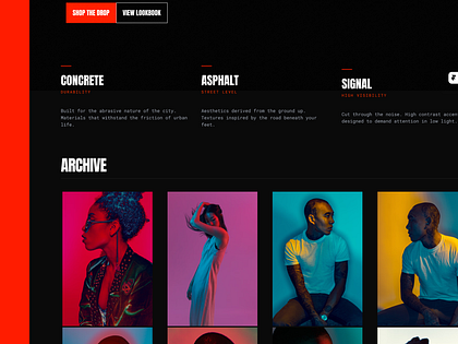Neon Noir — Framer Landing Page