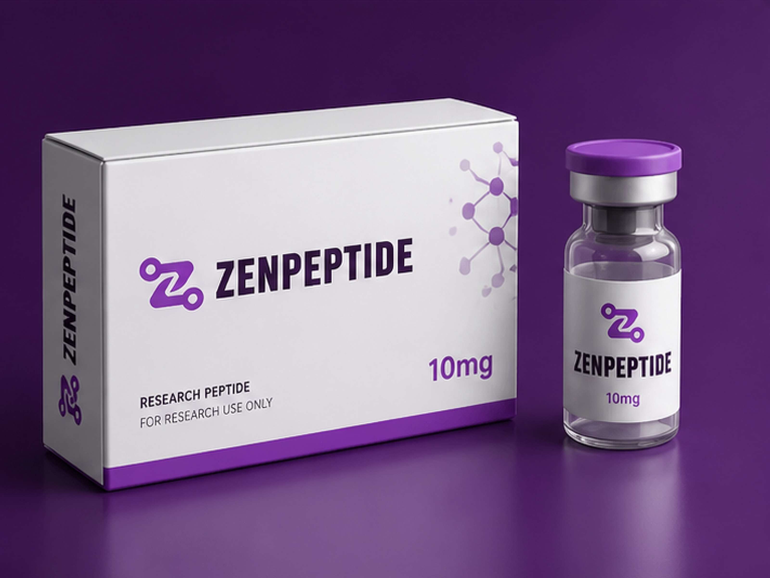 Example of Peptide Packaging & Label Design